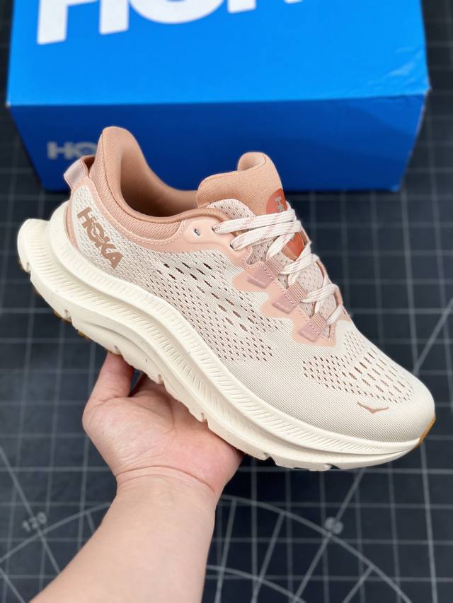Hoka One One W Kawana 2 网面织物专业性能减震公路跑步鞋 采用了hoka先进的泡沫塑料和一流的几何结构中底泡棉将舒适性放在首位 无需填充即
