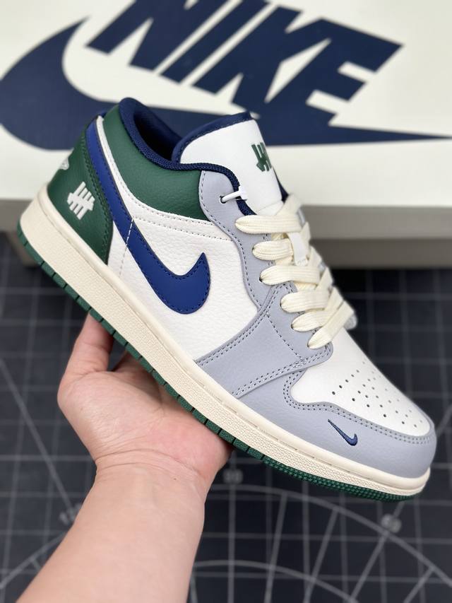 美潮鼻祖品牌undefeated X Nike Air Jordan 1 Low Og Undefeated Aj1乔丹一代经典低帮文化百搭休闲运动篮球鞋“联名
