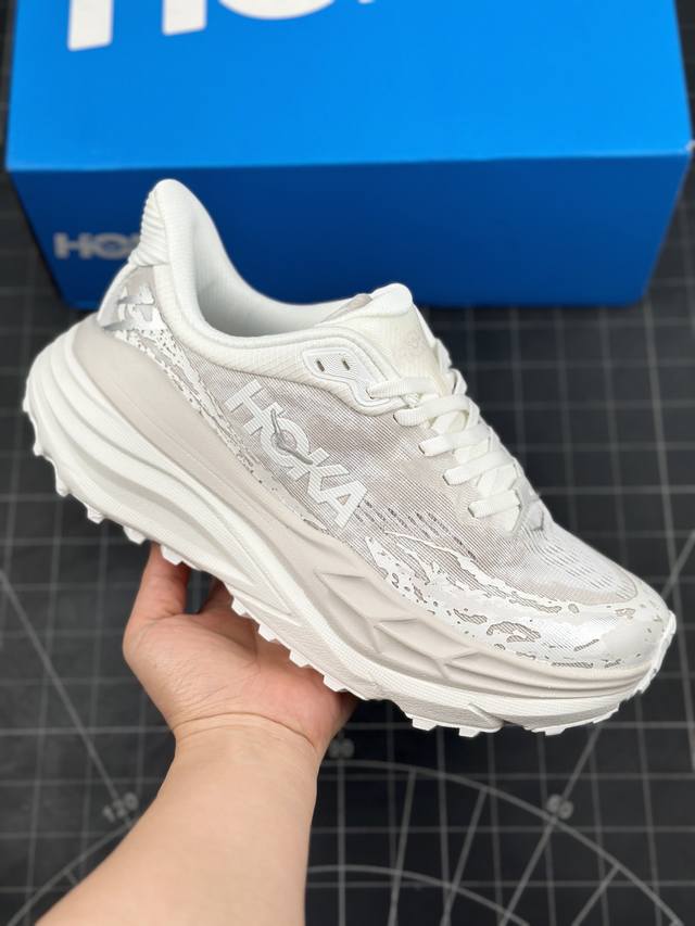 美国新兴跑鞋品牌hoka One One Clifton 7 Low 克利夫顿系列低帮厚底网织轻量休闲运动慢跑鞋 货号：1141530 Wwh J1Z8 尺码：