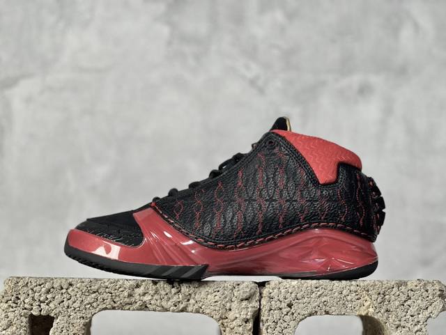 Air Jordan 23 Aj23 乔23 简版中帮复古休闲运动文化篮球鞋 #采用翻毛皮组合牛津布鞋面材质 内嵌缜密定位拉帮及注胶效果 中底pu内嵌开窗式ai