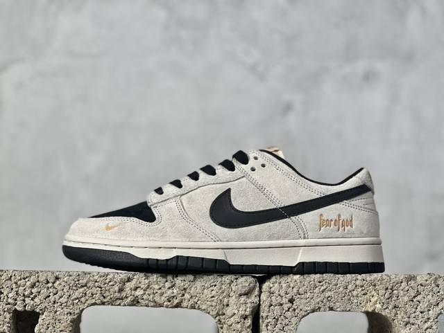 Nk Sb Dunk Low Fog联名-猪八黑勾 周年高端定制 低帮休闲板鞋 Kk1688-088 #定制鞋盒 大厂纯原品质出货 超高清洁度 皮料切割干净无任
