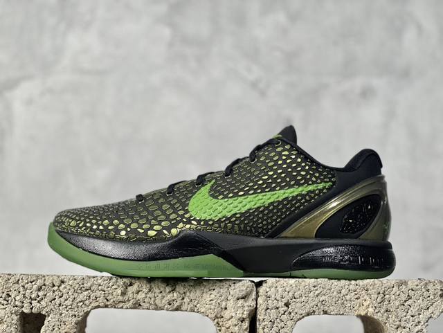 Gx 放店私 顶级纯原 完美复刻 Nike Zoom Kobe 6 Protro Og Rice Zk6 莱斯高中 前掌超大zoom Turbo气垫 后掌eva