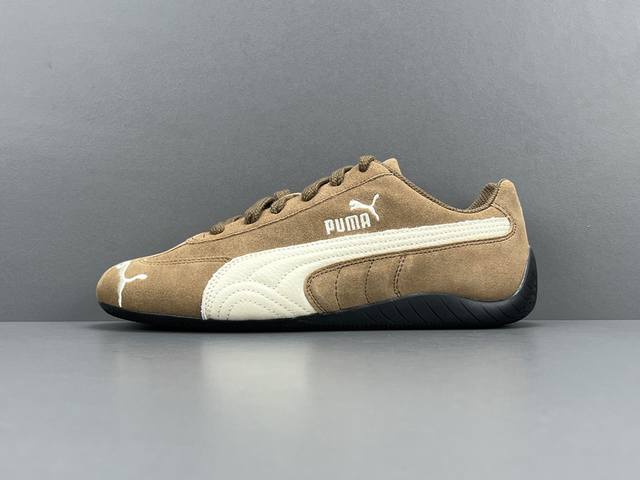 渠道优势 ！ 纯原版 彪马 彪马puma Speedcat Og White Red 极速赛车系列低帮德训风拼接复古百搭休闲运动赛车鞋“翻毛紫黑白logo” 货
