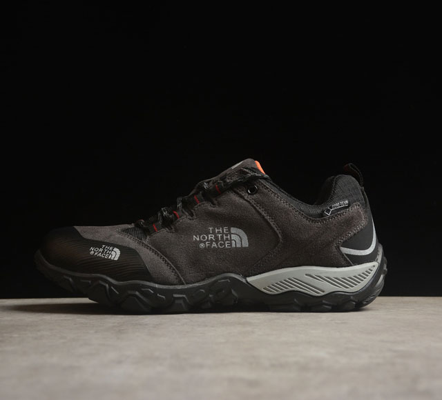 The North Face 北面 乐斯菲斯户外运动休闲登山鞋越野徒步鞋 #广东大厂品质 面料采用进口磨砂牛皮 鞋底采用vibram黄金大底 专门为鞋底设计的橡