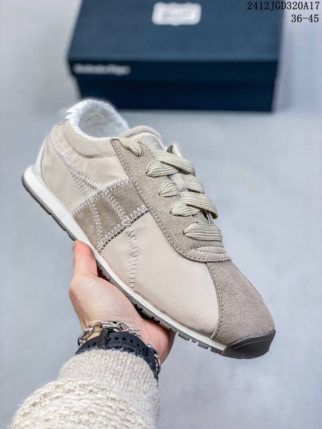 Onitsuka Tiger鬼塚虎 新款时尚舒适休闲运动鞋 Tiger Corsair A55跑步鞋#Onitsukatiger##鬼塚虎#全新tiger Co