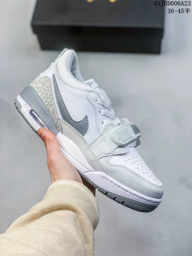 全二层面料 耐克 Nike Aj312 Air Jordan Legacy 312 Nrg“Pure White” 官方货号:Cd7069 141乔丹联名号称