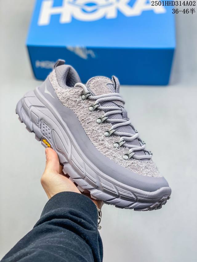 公司级hoka One One Tor Summit 休闲美观 低帮跑步鞋 原装轻量化材料 Fresh Foam超轻量中底 全部用料过3C认证 滚动平衡科技减少