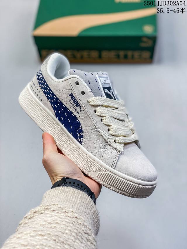 彪马puma Suede Xl复古单品 防滑耐磨低帮德训板鞋 货号: 395777 02 码数：36 37 37.5 38 38.5 39 40 40.5 41