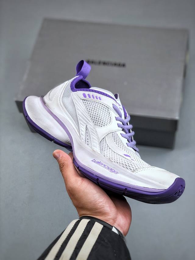 Xa版本 巴黎世家balenciaga Circuit Sneakers 透气网面环道系列低帮复古阔型底姥爹风潮流百搭休闲慢跑鞋休闲鞋 尺码：35-40