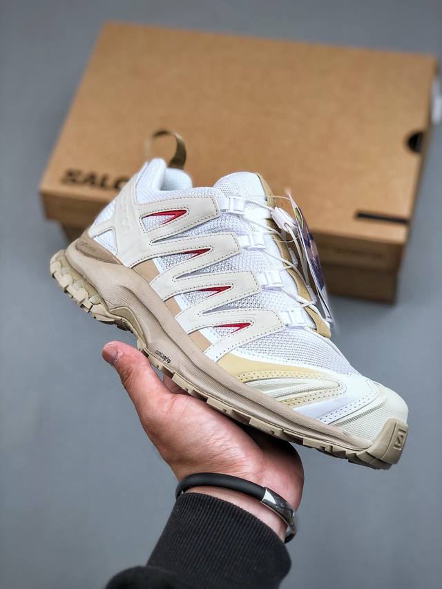 Salomon Xa Pro 3D La Yaute 萨洛蒙户外越野跑鞋474721 23 #鞋面采用sensifit贴合技术 全方位贴合包裹脚型 鞋跟部鞋底牵