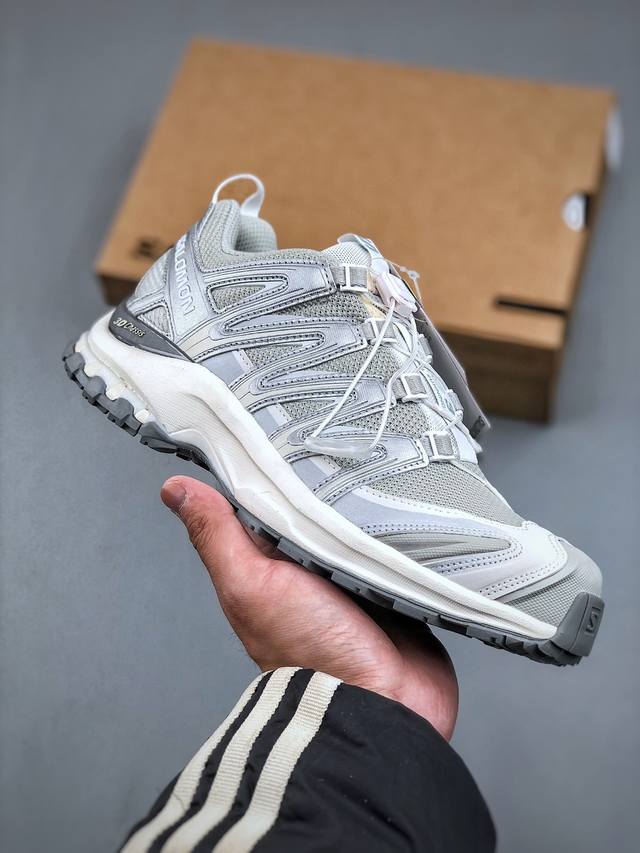 Salomon Xa Pro 3D La Yaute 萨洛蒙户外越野跑鞋477736 28 #鞋面采用sensifit贴合技术 全方位贴合包裹脚型 鞋跟部鞋底牵
