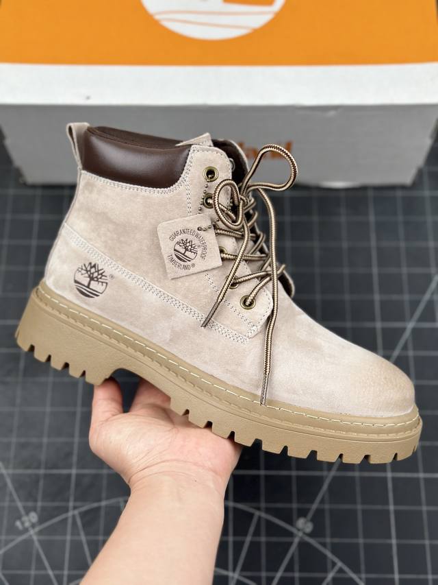 年终清仓 特价福利 Timberland添柏岚 天伯伦户外中帮休闲大黄靴系列 广东大厂品质 原盒原包装 面料采用意大利顶级磨砂细纹牛皮 搭配防臭防腐真皮乳胶鞋垫