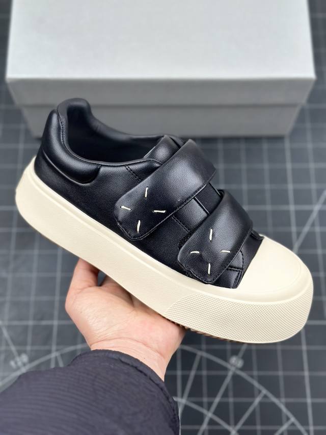 新配色广东大厂出品 Gg-Cc Chunky Low 白鹿赵露思同款 Ace厚底魔术贴小白鞋 2025 Ggcc 低帮复古厚底增高板鞋 时髦look轻松定格 不