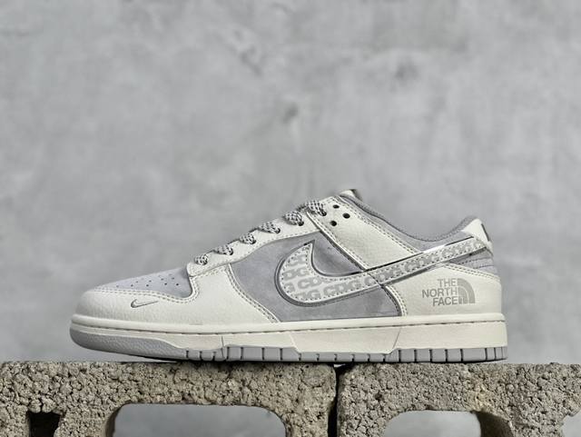 Nk Sb Dunk Low 北面联名-米白北极狐 周年高端定制 低帮休闲板鞋 Bb7518-005 #定制鞋盒 大厂纯原品质出货 超高清洁度 皮料切割干净无任