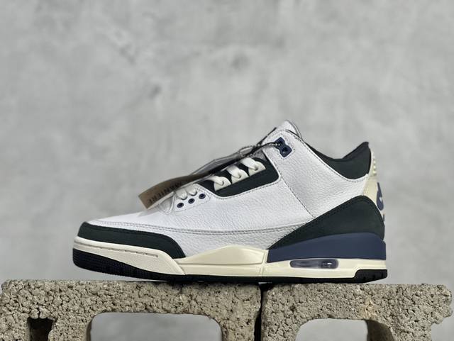 Air Jordan 3 Retro Og Sp Diffused Blue Aj3 乔3白蓝水泥 Hv8571-100 #整体配置基本和白水泥一个模板，白色荔