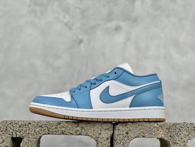 Air Jordan 1 Low Aj1 乔1白蓝色 低帮文化休闲板鞋 Dc0774-104 尺码：36 36.5 37.5 38 38.5 39 40 40.