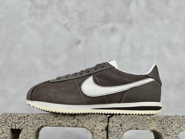 Nk Classic Cortez Leather 阿甘复古初代皮革慢跑鞋 Fq8144-237 #缓震防滑耐磨同源头层皮料 原厂模具 公司级标准检验qc 完美