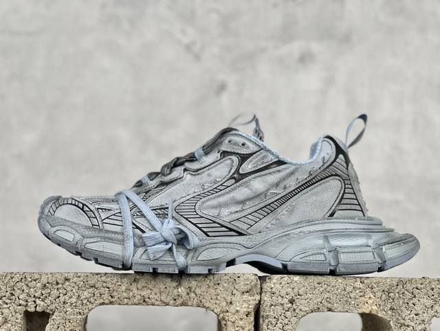 顶级原版 极致还原 高端外贸平台零售专供品质 Balenciaga巴黎世家 3Xl 帆布蓝 货号:734731W3Xl71210 尺码：35 36 37 38