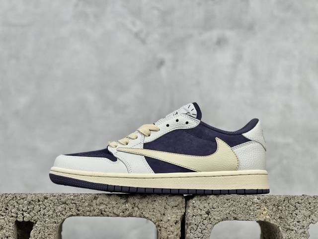 Fragment X Travis Scott Air Jordan 1 Low 三方联名倒钩 Cq4277 117 尺码：36 36.5 37.5 38 38