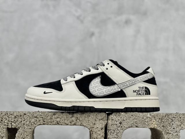 Nk Sb Dunk Low 北面联名-米黑cdg 周年高端定制 低帮休闲板鞋 Bb7518-006 #定制鞋盒 大厂纯原品质出货 超高清洁度 皮料切割干净无任