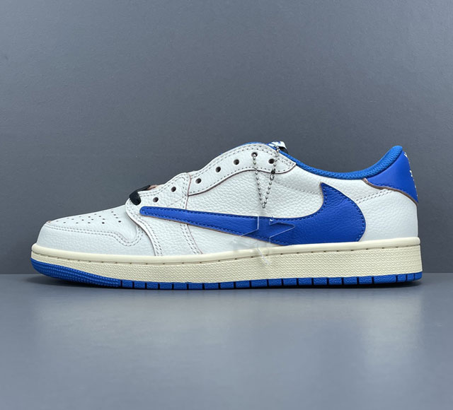 渠道优势，！ X版 Aj1 Travis Scott X Jordan Air Jordan 1 Low Og 柔软舒适 防滑耐磨 低帮 复古篮球鞋 男女同款