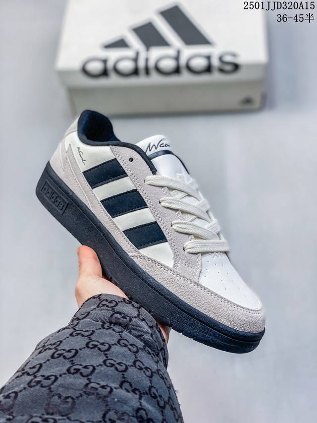 阿迪达斯Adidas Wcard Adv学院系列 经典复古低帮百搭休闲运动板鞋 货号:Ih0961 尺码:36～45 Id01Jjd320A15