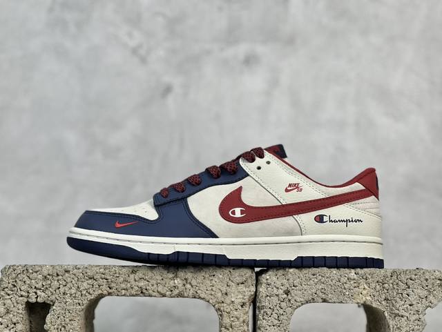 放店私 Nk Sb Dunk Low 冠希联名 蓝红勾 周年高端定制 低帮休闲板鞋 Dj2024-099 #定制鞋盒 大厂纯原品质出货 超高清洁度 皮料切割干净