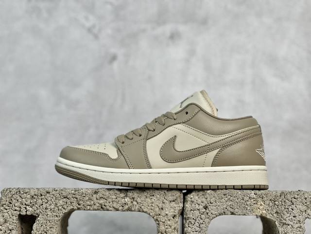 放店私 K版 Air Jordan 1 Low Aj1 浅棕 乔1低帮文化休闲运动板鞋 货号：Dc0774-203 尺码：36 36.5 37.5 38 38.