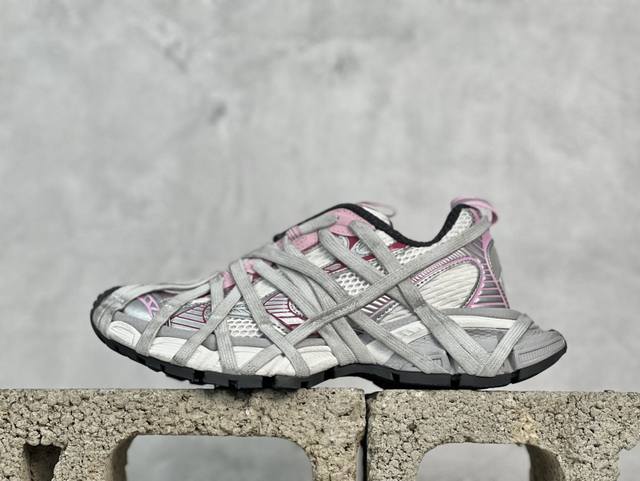 放店私 Xa版 巴黎十代 Balenciaga 巴黎世家 绑带Balenciaga Sneaker Tess S.Gomma 纯原版本 原装大盒 从里到外 一切