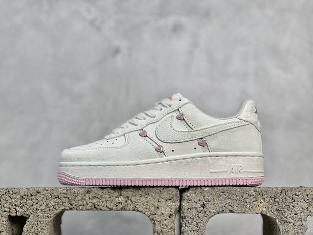 放店私 Nike Air Force 1 Low 苹果情人节 原楦头原纸板 打造纯正空军版型 专注外贸渠道 全掌内置蜂窝气垫 原盒配件 原厂中底钢印、拉帮完美