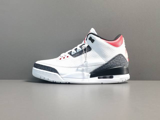 渠道优势，支持代发！ X版：顶级Aj3 火焰红 日本限定 Air Jordan 3 Se-T Jp Denim Fire Re D 货号：Cz6433-100