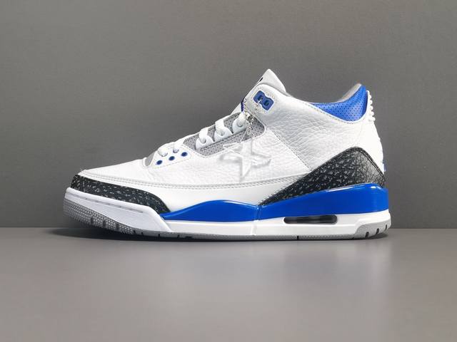渠道优势，支持代发！ X版：Aj3 赛车蓝 Air Jordan 3 ＂Racer Blue＂ 货号：Ct8532-145 尺码：40-47.5