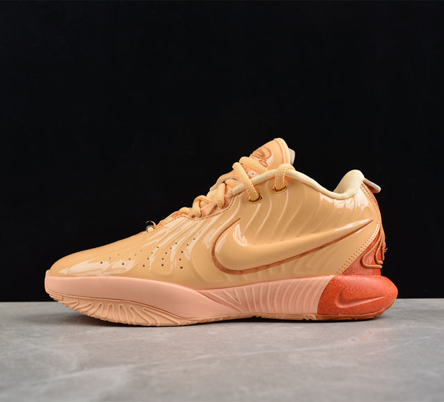 纯原版本 Nk Lebron Xxi Ep 勒布朗詹姆斯全新签名 实战篮球鞋 Fv2346-800 #采用与Zoom Air缓震配置协同配合的绳线包覆系统，结合
