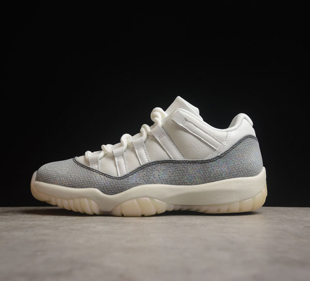 Air Jordan 11 Low Aj11乔11 Cny 蛇年限定 撕撕乐 男子文化篮球鞋 Hq7000-001 专业Aj外贸大厂出品 纯原质感 进口头层皮料