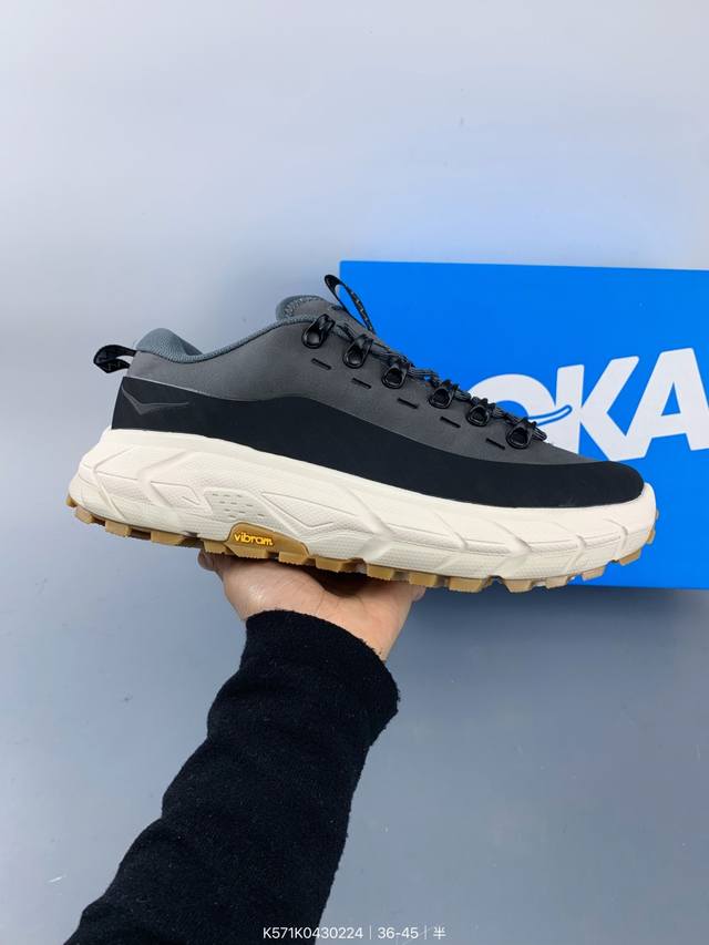 公司级Hoka One One Tor Summit 休闲美观 低帮跑步鞋 原装轻量化材料 Fresh Foam超轻量中底 全部用料过3C认证 滚动平衡科技减少