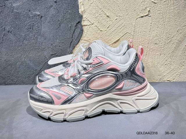 Ocai Runtech 3.0复古低帮透气低帮跑步鞋 复古球鞋Ocai Vibe风 5Cm增高通情跑鞋 以Ocai蛋标为启源点而展开设计的Runtech3.0