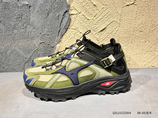 新品上市实拍 Mizuno 浓津美Sportstyle 复古时休尚舒闲适减震运跑动鞋步 货号：D1Gg230601 Qzldzz2304
