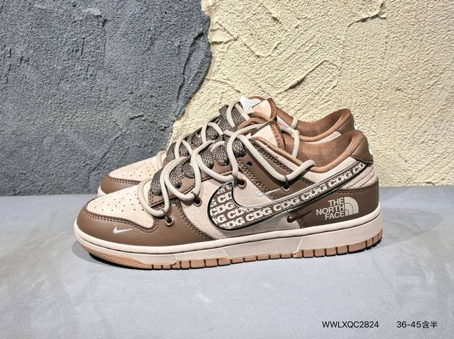 新品上市实拍 海外爆款限量发售！公司级 Nike Sb Dunk Low“ Supreme联名 灰白蓝勾抽绳” 周年高端定制 低帮休闲板鞋 定制鞋盒 大厂纯原品