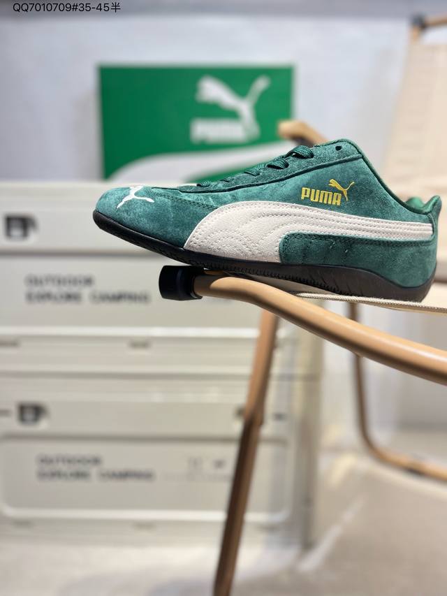Puma Speedc Og 百搭单品 彪马Puma Speedcat Og 舒适运动 防滑轻便 低帮 生活休闲鞋 男女款运动休闲鞋达人推荐新品 货号：3988