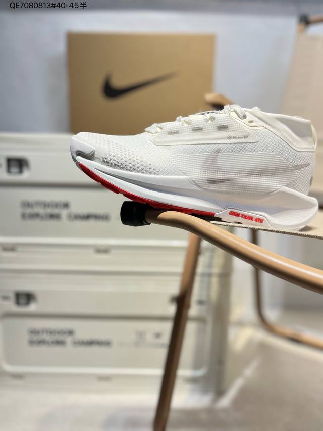 Nike Reactx Pegasus Trail 5 Gtx Next Nature 网面透气跑鞋原档案数据编织面 原盒原配 Qc检验、钢印 俱全原底科技 同