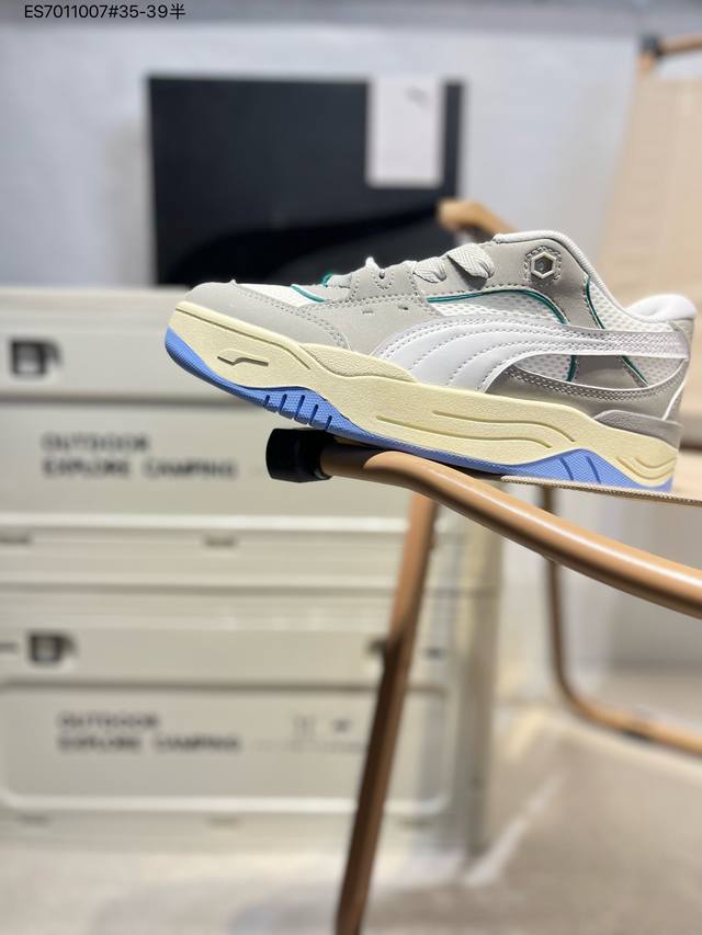 福利特价Puma 180 Tan 彪马防滑耐磨低帮板鞋 #外观时尚大气，鞋底采用耐磨的材质，细致做工，彰显品牌魅力。鞋头防撞设计，减少擦伤脚趾或碰撞，呵护每一步