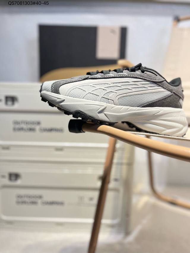 Puma 彪马 Puma 男士经典潮流百搭跑步鞋 Spirex Speed 缓震透气运动鞋396434 Qs7081303#40-45