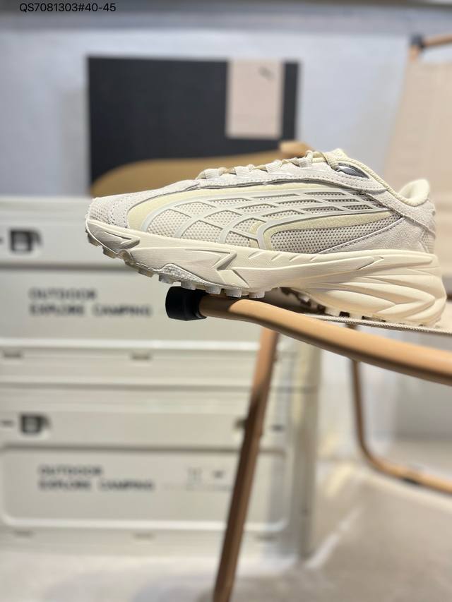 Puma 彪马 Puma 男士经典潮流百搭跑步鞋 Spirex Speed 缓震透气运动鞋396434 Qs7081303#40-45