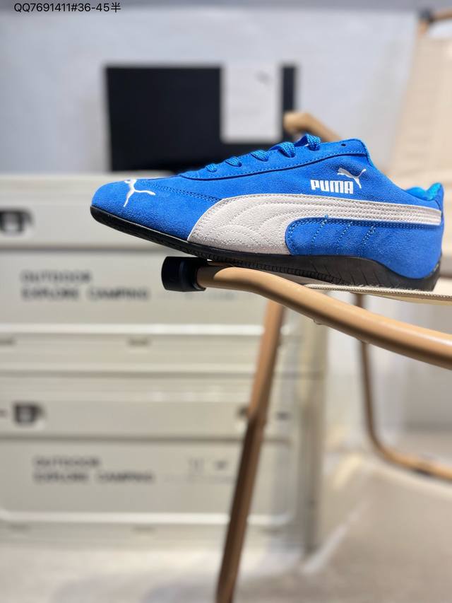 Puma Speedc Og 百搭单品 彪马Puma Speedcat Og 舒适运动 防滑轻便 低帮 生活休闲鞋 男女款运动休闲鞋达人推荐新品 货号：3988