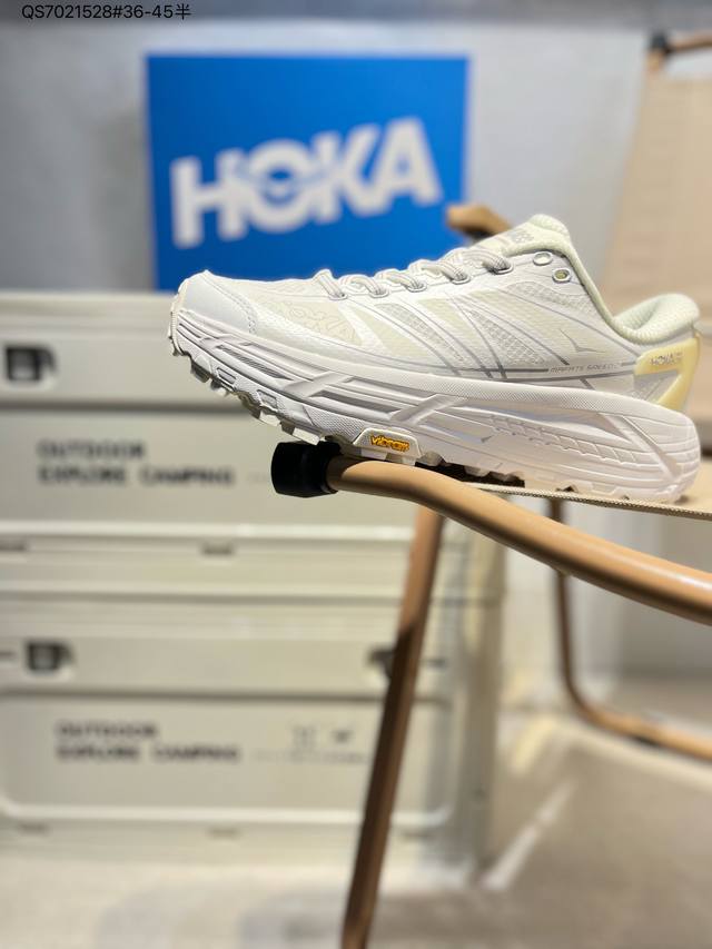 Hoka One One Mafate Speed 2 低帮专业越野跑步鞋 实拍首发 相较于前几代Mafate包裹感更好 跟Speedgoat 快速羚羊 系列比