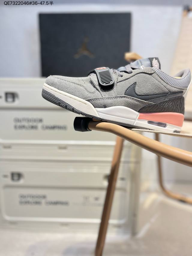 Air Jordan Legacy 312 乔丹篮球鞋系列 号称 “最强三合一” 的 Jordan Legacy 312，自然有着杂交结合的设计，它的名字就展现