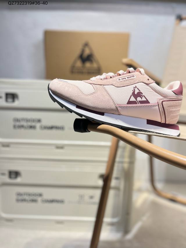 Le Coq Sportif 公鸡华夫系列 防滑耐磨休闲运动跑鞋 1611763 Qz7322319#36-40