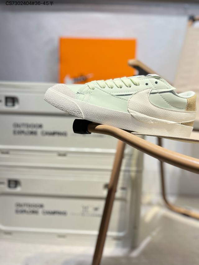 耐克Nike Wmns Blazer Low Lx 开拓者低帮厚底百搭休闲运动板鞋Dq1470 Cs7302404#36-45半