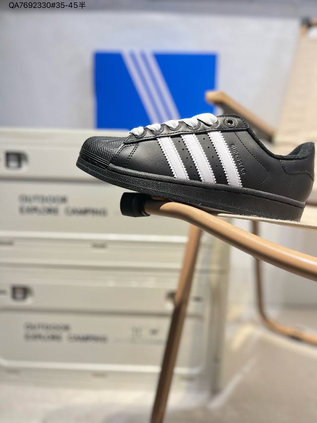 Adidas Originals Superstar Al经典配色 经典贝壳头官网同步 实拍首发渠道正品订单 诠释市场最高工艺水平区别市面普通真标版本，进出专柜