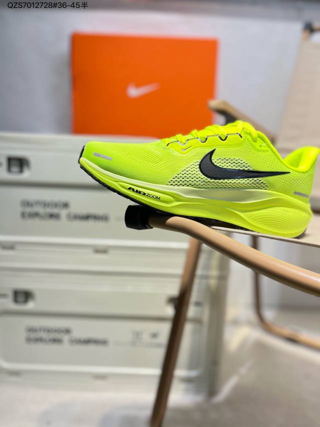 Nk Air Zoom Pegasus 41 登月跑鞋 登月41代超轻网面跑步鞋 脚跟区域营造出色舒适度，而在鞋底部分，搭载全掌型Zoom Air配置耐克网面透